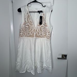 White lulus dress brand new with tags